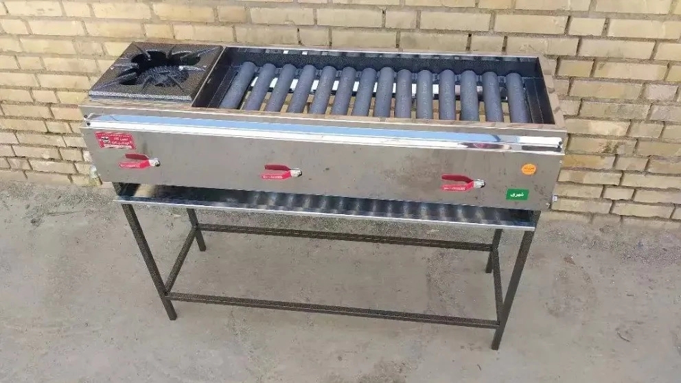 اجاق گاز صنعتی ساخته شده از پروفیل
