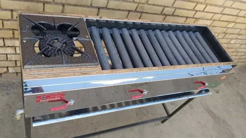 اجاق گاز صنعتی ساخته شده از پروفیل